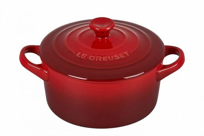 Amazon PD Le Creuset Gresie Mini Round Cocotte 8 oz Cerise