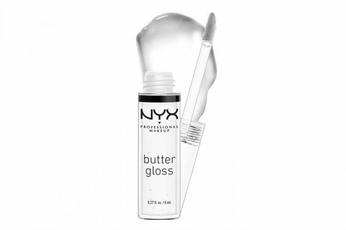 Gloss de buze Amazon NYX PROFESSIONAL MAKEUP, luciu de buze non-lipicios - Sticlă de zahăr (transparentă)