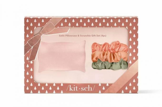 Set cadou pentru fețe de pernă din satin Target Kitsch Scrunchie - 4ct