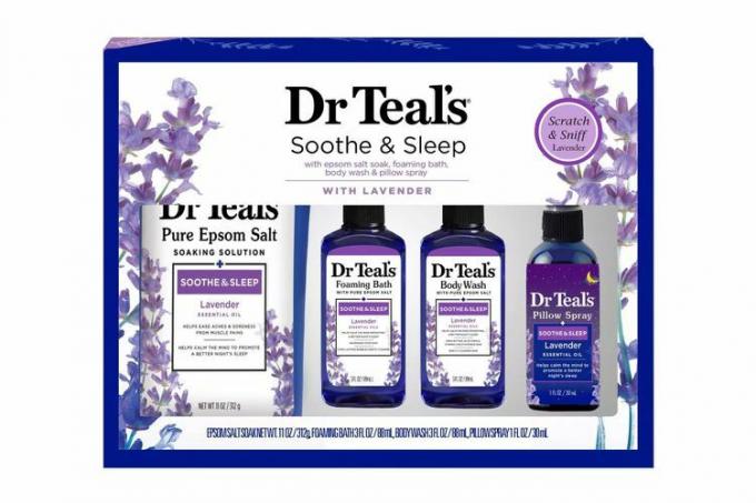 Set cadou pentru baie și corp Target Dr. Teal's Lavender Regimen - 4 buc