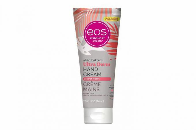 Amazon eos Shea Better Hand Cream - Nucă de cocos, loțiune de mâini naturală cu unt de shea și îngrijire a pielii, hidratare 24 de ore cu unt și ulei de shea, 2,5 oz,